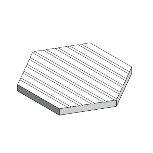 Wandkeramik Haxagon Linear