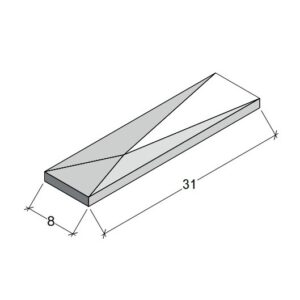 Wandkeramik Pyramide Abmessungen
