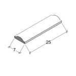 Hilpert Wandkeramik Bamboo 25 cm