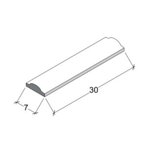 Hilpert Wandkeramik Bamboo 30 cm