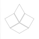 Hilpert Wandkeramik Quadrat-Raute 10/10