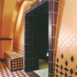 Hilpert Wandkeramik Quadrat-Raute Referenzprojekt
