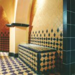 Hilpert Wandkeramik Quadrat-Raute Referenzprojekt