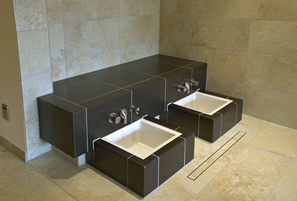 Fußbecken Quadrat (inkl. Einfassung COMPACT) – Bild 3