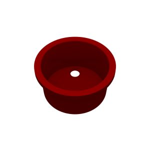 Keramik-Fußbecken rund