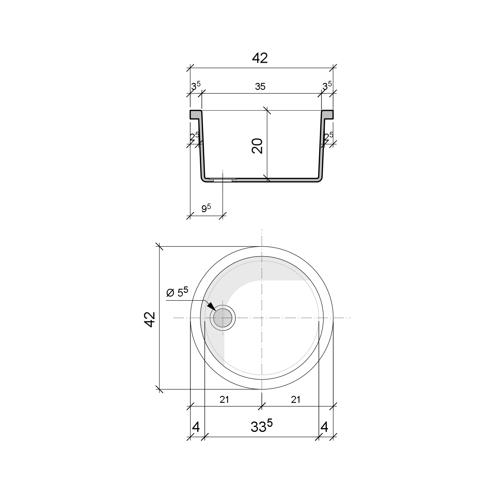 keramik-fussbecken-rund-abmessungen