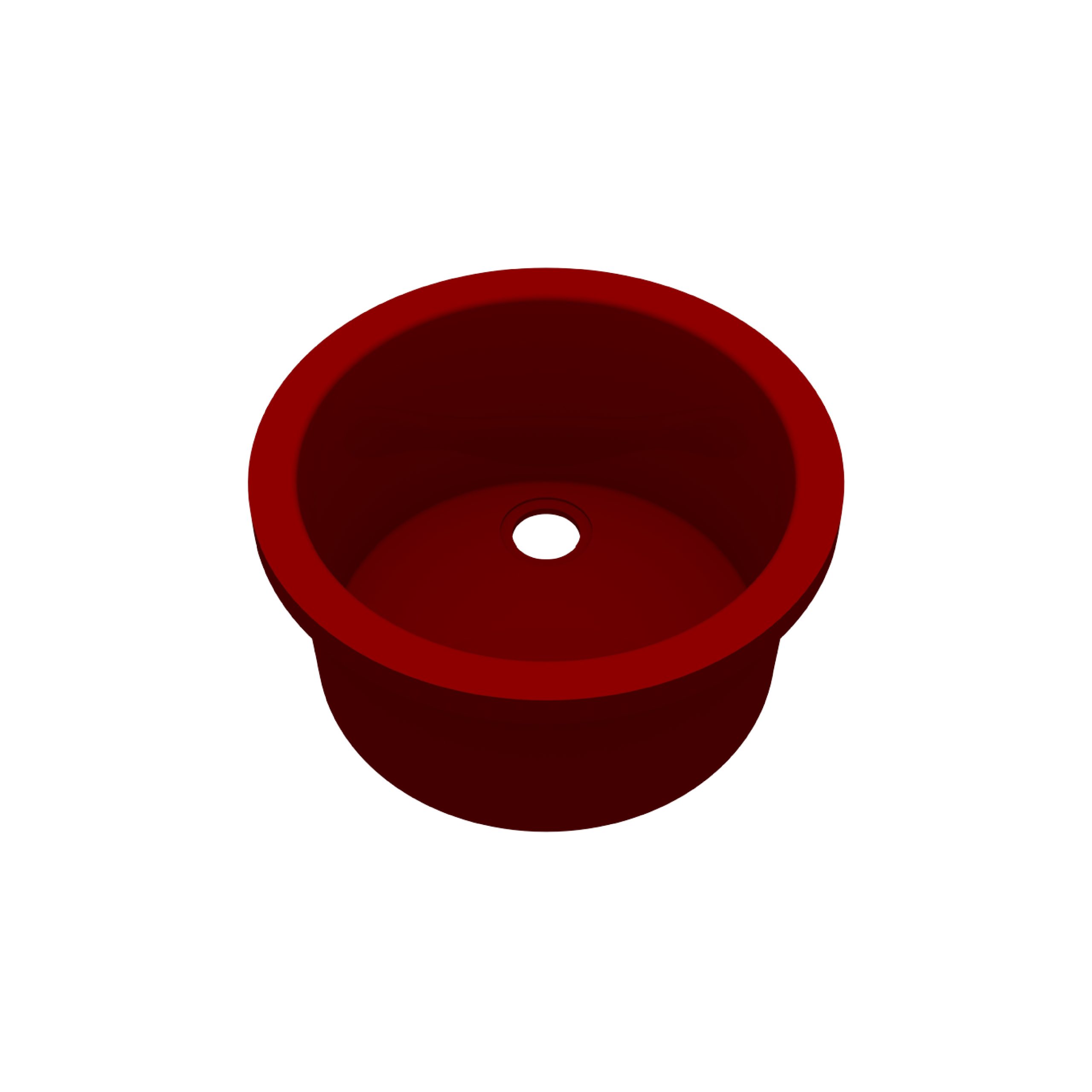 Keramik-Fußbecken rund